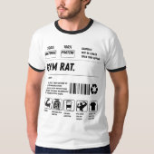 Gym Rat Formula: Handle With Gains Tシャツ (正面)