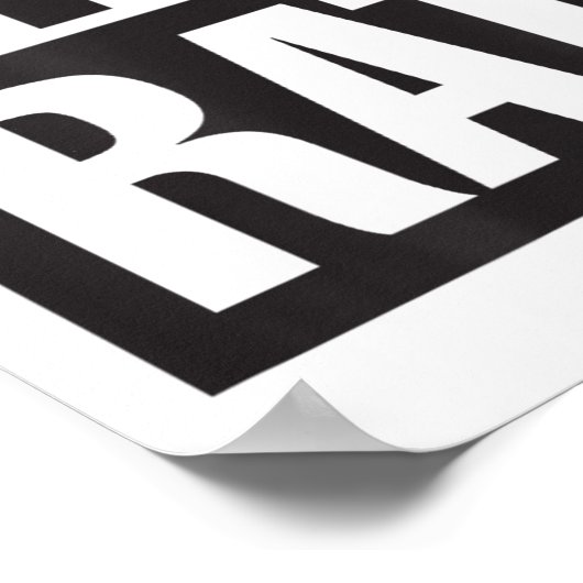 Gym Rat - Workout - Hustle - Fitness - Motivation  ポスター (角)