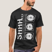 Gym Shh I m Doing Math Workout Equipment Weightlif Tシャツ (正面)