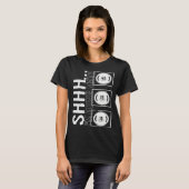 Gym Shh I m Doing Math Workout Equipment Weightlif Tシャツ (正面フル)