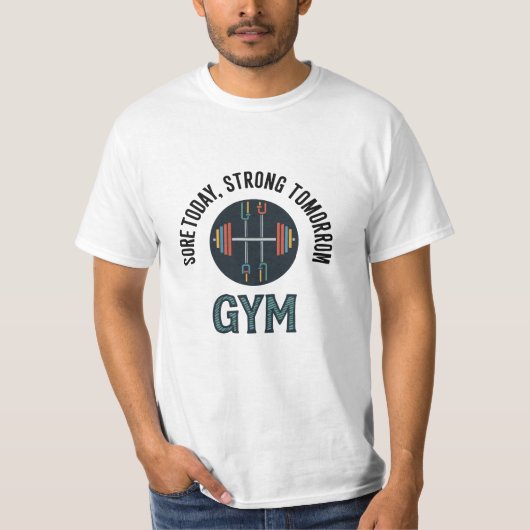 Gym t-shirt design tシャツ (正面)