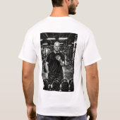 Gym T-Shirt – Hard Work - Grey Will Power Tシャツ (裏面)