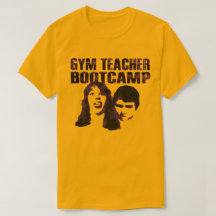 Gym Teacher Bootcamp セルフタイトルTシャツ