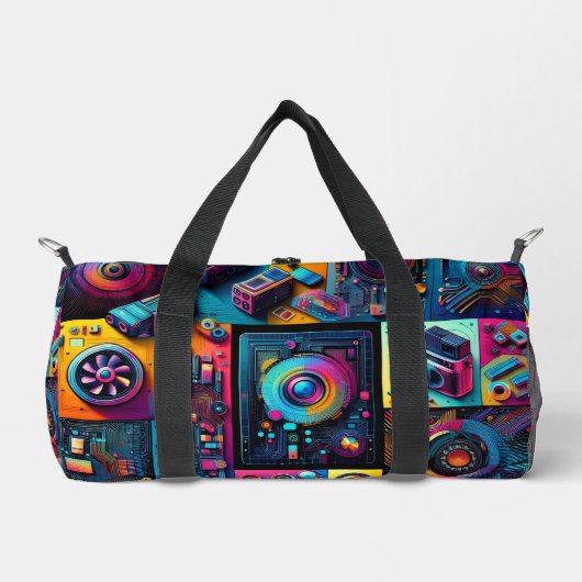 Gym Tech Bags ダッフルバッグ (正面)