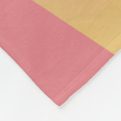 Gym Twist Ombre Gymnastics Silhouette Personalized フリースブランケット (角)