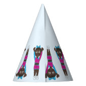 Gymastics曲芸タンブリングHandstand Gymnast パーティーハット (裏面)