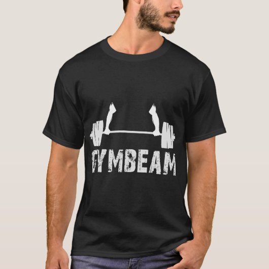 GymBeam重量物 Tシャツ (正面)