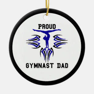 Gymnastオーナメントパパ個人用設定 セラミックオーナメント