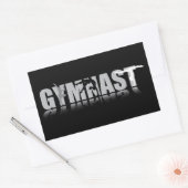 GYMNAST長方形ステッカー 長方形シール (封筒)