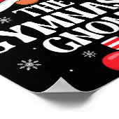 Gymnast Gnome Christmas Family Matching Group Funn ポスター (角)