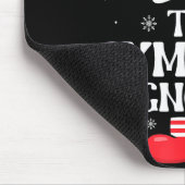 Gymnast Gnome Christmas Family Matching Group Funn マウスパッド (コーナー)