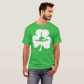 Gymnast Irish Shamrock Gymnastics St Patricks Tシャツ (正面フル)