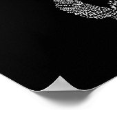 Gymnastic Typography Gymnast Gymnastics Sports Lov ポスター (角)