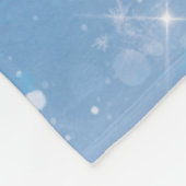 Gymnastics Blue Glam   フリースブランケット (角)