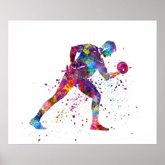 gymnastics exercise ポスター (正面)