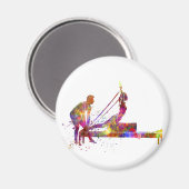 gymnastics exercise マグネット (正面/裏面)