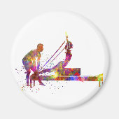 gymnastics exercise マグネット (正面)