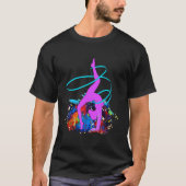 Gymnastics Gymnast aerobics acrobat Fan Tシャツ (正面)