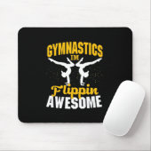 Gymnastics I Am Flippin Awesome マウスパッド (マウス)