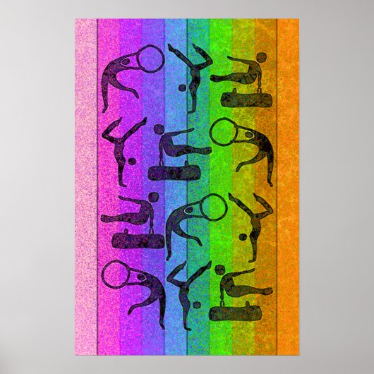 GYMNASTICS Poster ポスター (正面)