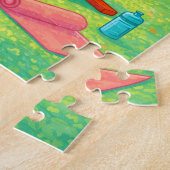 Gymnastics Puzzle | Young Gymnast Balance Beam ジグソーパズル (側面)