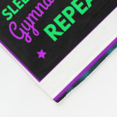 Gymnastics - She believed she could fly Qbs TTA フリースブランケット (角)