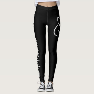 Gymquokka Leggings - White Quokka レギンス