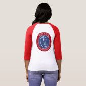 Gymwheel Crushed Fingers Baseball Shirt Women Tシャツ (裏面フル)