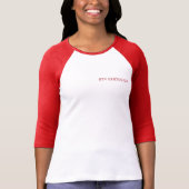 Gymwheel Crushed Fingers Baseball Shirt Women Tシャツ (正面)