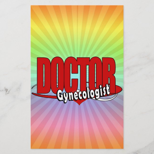 GYNECOLOGISTロゴの博士 (正面)