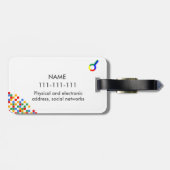 gynecologist BEST search Google stars ラゲッジタグ (裏面横)