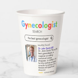 GYNECOLOGIST obstetrician doctor antistress 02 紙コップ