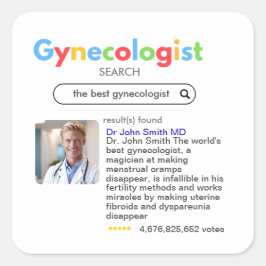 GYNECOLOGIST obstetrician doctor google search スクエアシール
