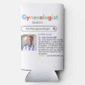 GYNECOLOGIST obstetrician doctor GOOGLE search スリム缶クーラー (裏面)