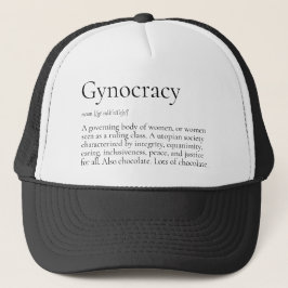 Gynocracy定義おもしろいな男女同権主義者 キャップ