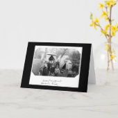 Gypsy Camp in Bethesda, MD 1888 カード (黄色い花)