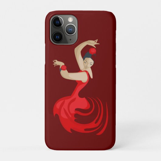 Gypsy Flamenco Dancer Case-Mate iPhoneケース (裏)
