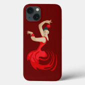 Gypsy Flamenco Dancer Case-Mate iPhoneケース (裏面)