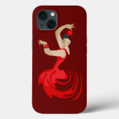 Gypsy Flamenco Dancer Case-Mate iPhoneケース (裏面)