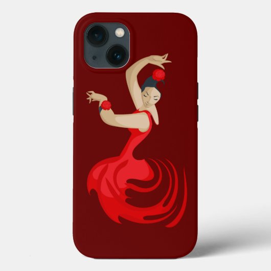 Gypsy Flamenco Dancer Case-Mate iPhoneケース (裏面)