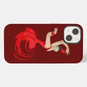 Gypsy Flamenco Dancer iPhoneケース (裏面横)