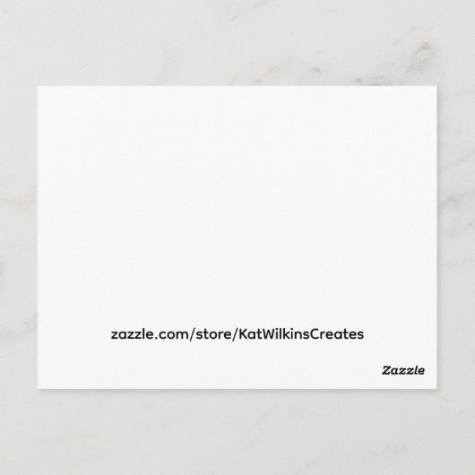 gypsy wagon ポストカード (裏面)