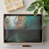 Gypsy woman victorian elegant boho bellydancer 薄葉紙 (ギフト)