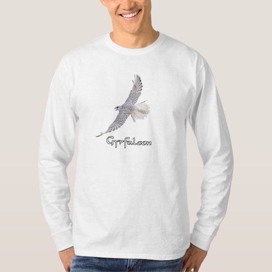 GyrfalconロングTシャツ Tシャツ (正面)