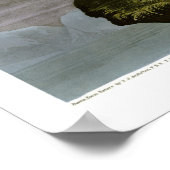 Gyrfalcon by John Audubon ポスター (角)