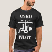 Gyro Pilot Gyrocopter Tシャツ (正面)