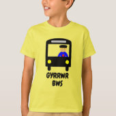 gyrrwr bws |ウェールズのbussドライバ tシャツ (正面)
