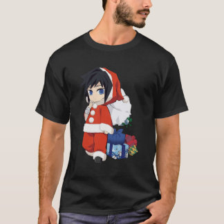 Gyu Tomioka Demon Slayer 1からのメリークリスマス Tシャツ