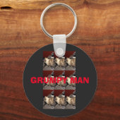 GZ & LTS - Grumpy Man (Back in Business)キーチェーン キーホルダー (正面)