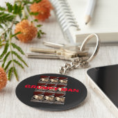 GZ & LTS - Grumpy Man (Back in Business)キーチェーン キーホルダー (側面)